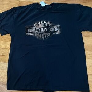 Harley Davidson Black T-Shirt Size XL Stockholm Sweden